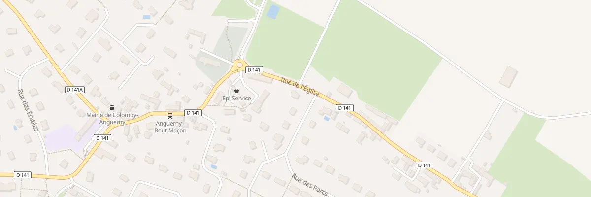Plan du 2 Rue des Parcs à Colomby-Anguerny