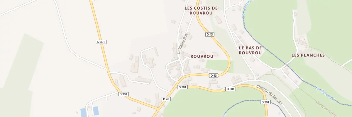 Plan du 7 La Vieille Rue à Ménil-Hubert-sur-Orne