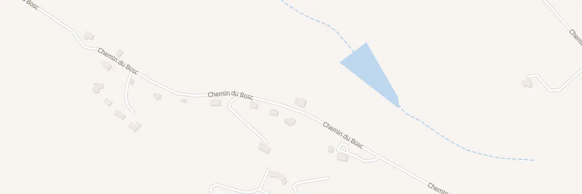 Plan du 410 Che du Bosc à Caubios-Loos