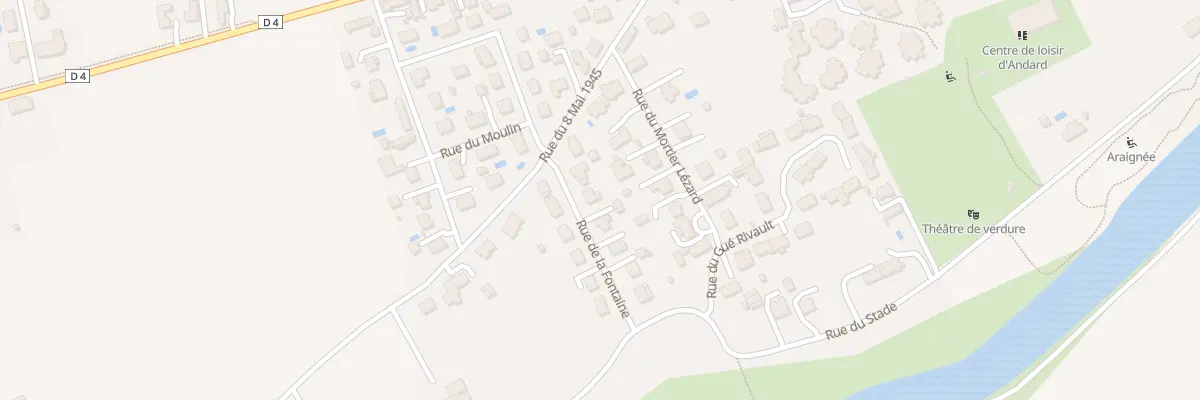 Plan du 5 Rue de la Fontaine à Loire-Authion