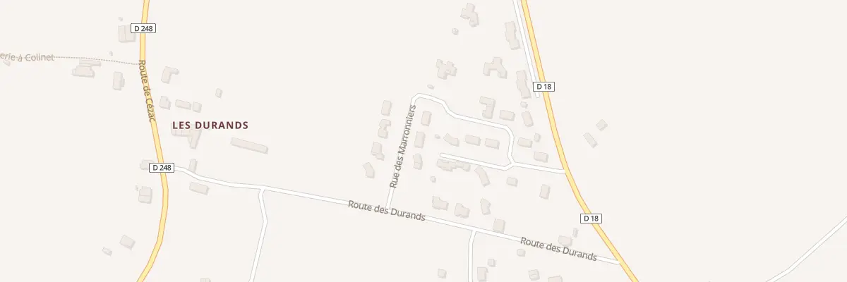 Plan du 15 Rue des Marronniers à Saint-Mariens