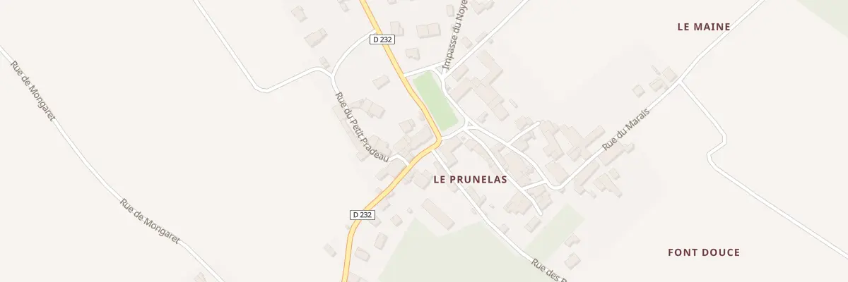 Plan du 2 Rte d’Ars à Salignac-sur-Charente
