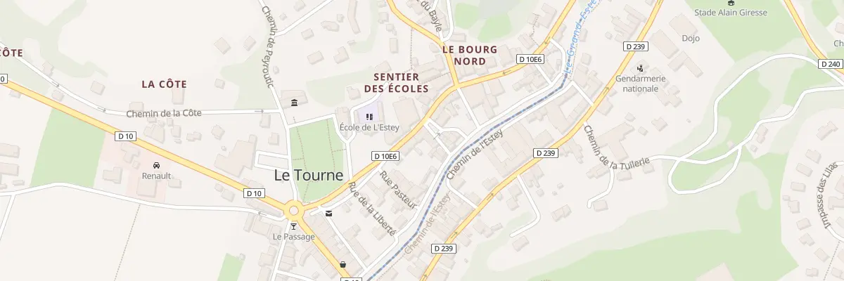 Plan du 2 Pl d’Armes au Tourne