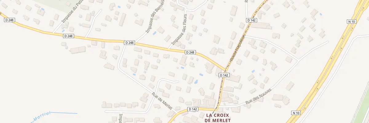 Plan du 46 Rue de la Gravette à Cubnezais
