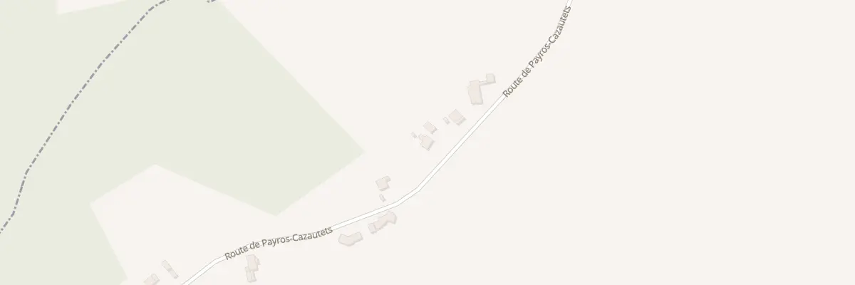 Plan du 6 Caubet à Puyol-Cazalet