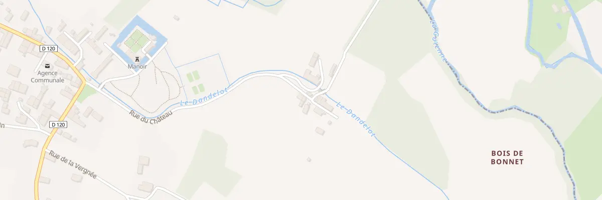 Plan du 5070 Guignebourg à Authon-Ébéon