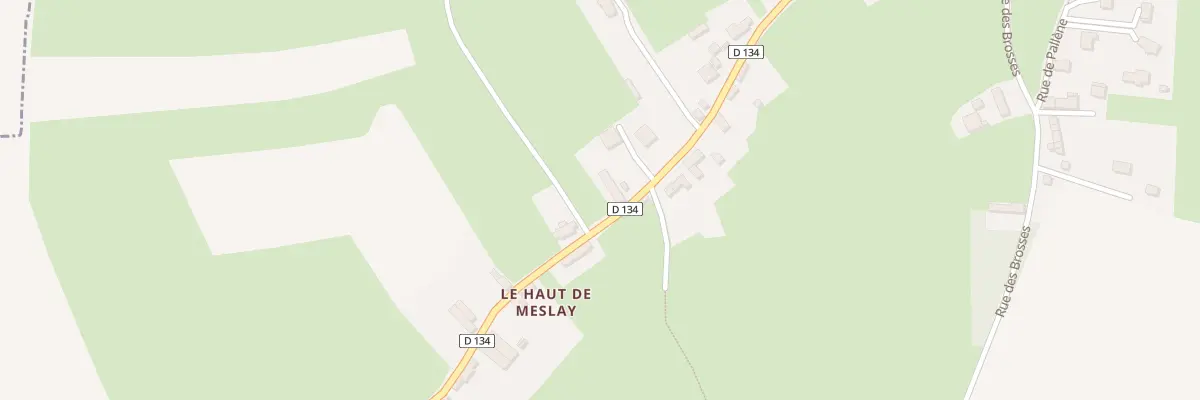 Plan du 30 Rte de Donnay à Meslay