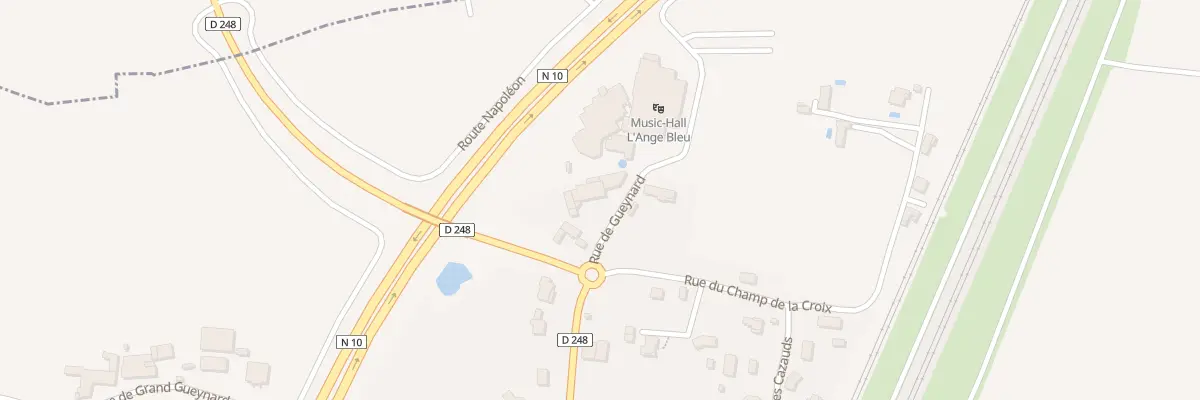 Plan du 37 Rue de Gueynard à Gauriaguet