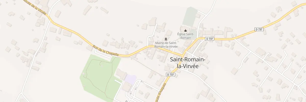 Plan du 12 Rue de la Chapelle à Saint-Romain-la-Virvée