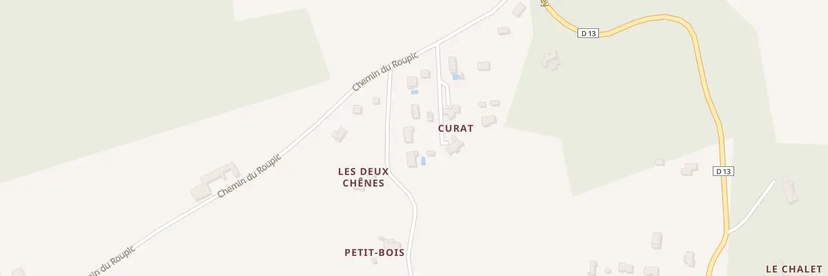 Plan du 364 Curat à Sallebœuf