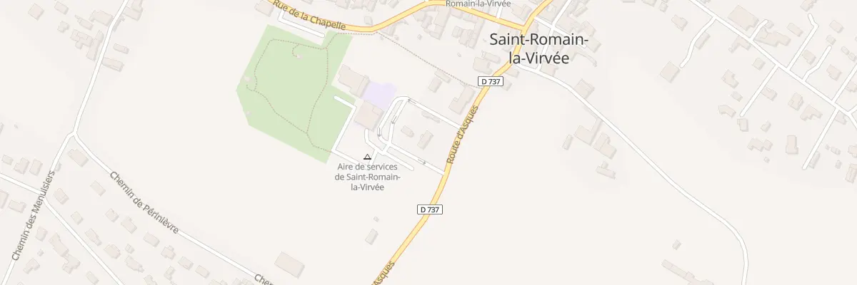 Plan du 200 Rue des Milonis à Saint-Romain-la-Virvée
