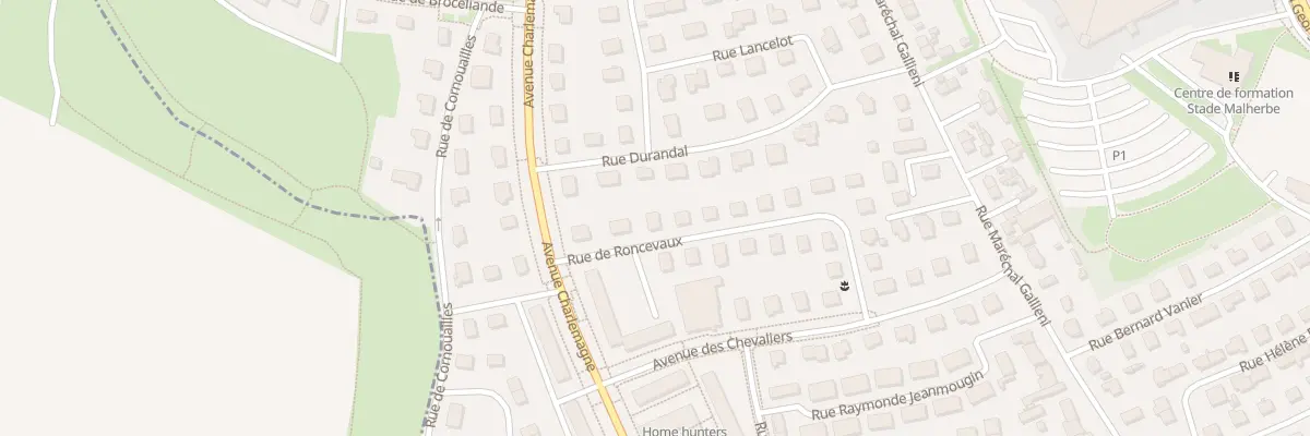 Plan du 24 Rue de Ronceveaux à Caen