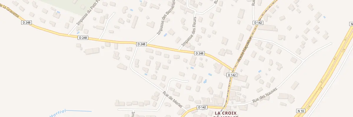 Plan du 42B Rue de la Gravette à Cubnezais