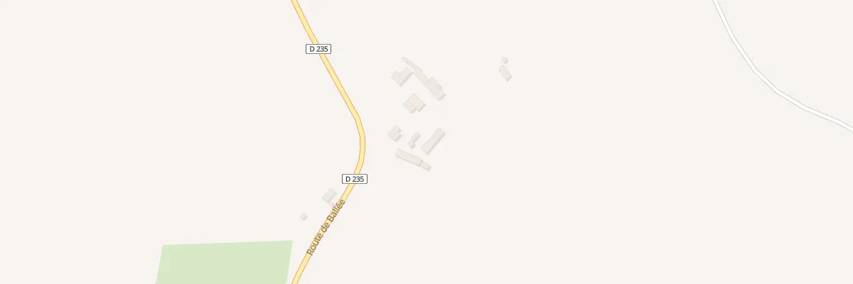 Plan du 7 Rte de Ballée à Saulges