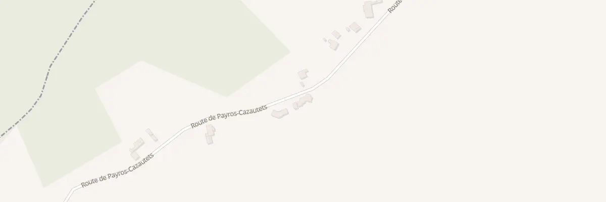 Plan du 33 Caubet à Puyol-Cazalet