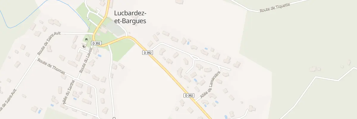 Plan du 66 All de Lamaniere à Lucbardez-et-Bargues