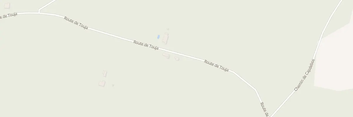 Plan du 1210 Rte de Touja à Cachen