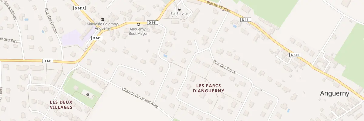 Plan du 6 All des Prés à Colomby-Anguerny