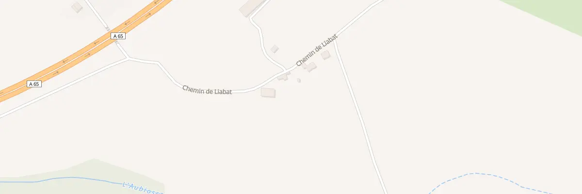 Plan du 75 Che Liabat à Bournos