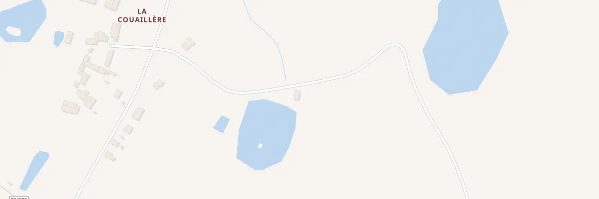 Plan du 5332 La Couaillère à Clessé