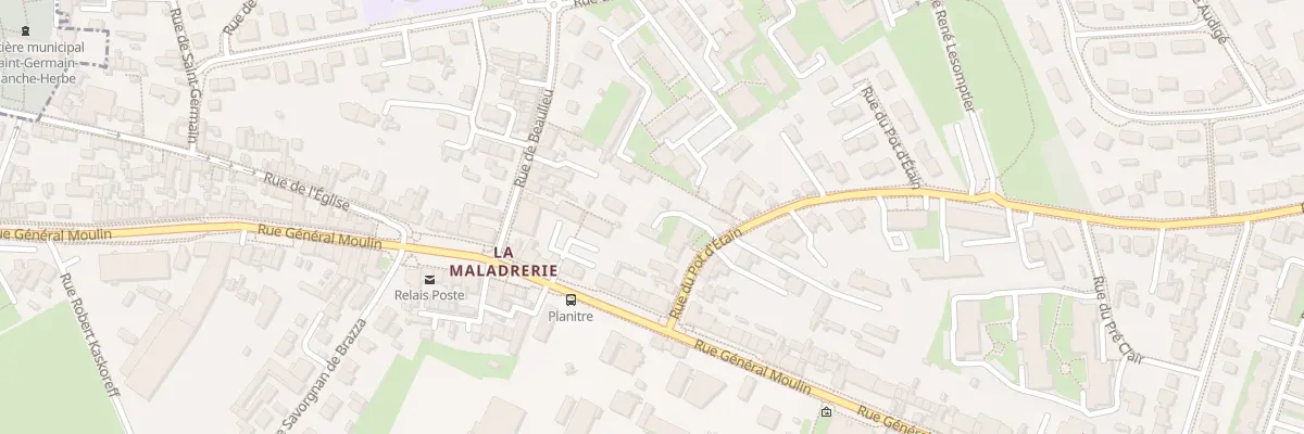 Plan du 7 Rue du Pot d’Étain à Caen