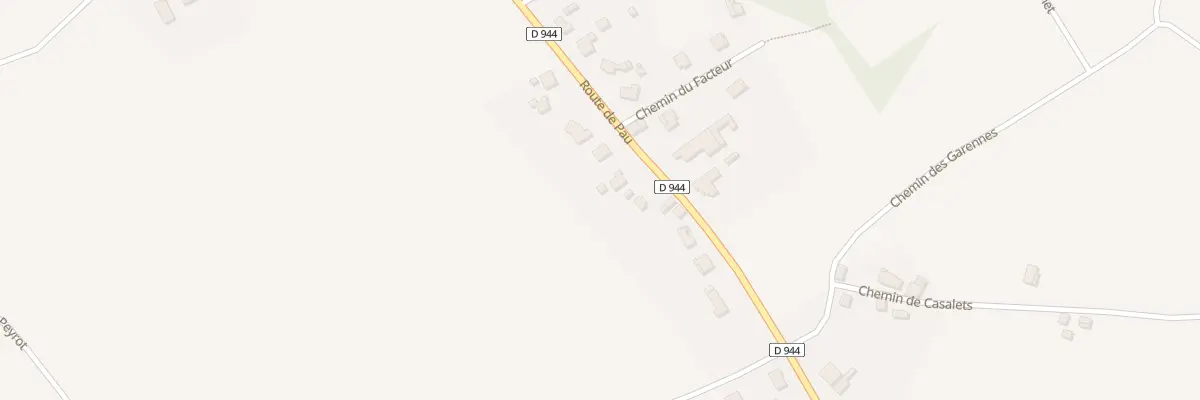 Plan du 712 Rte de Pau Rd944 à Vignes