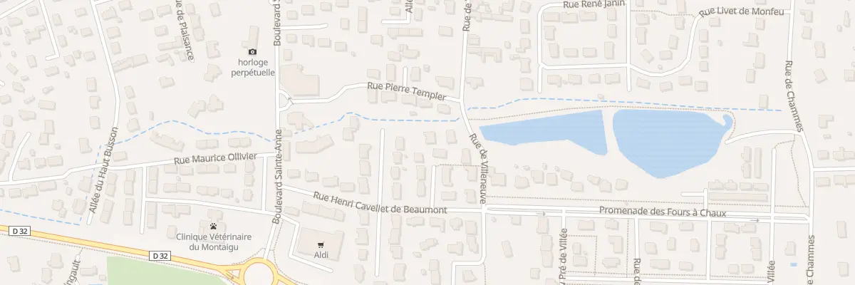 Plan du 24 Rue Henri Cavellet de Beaumont à Évron