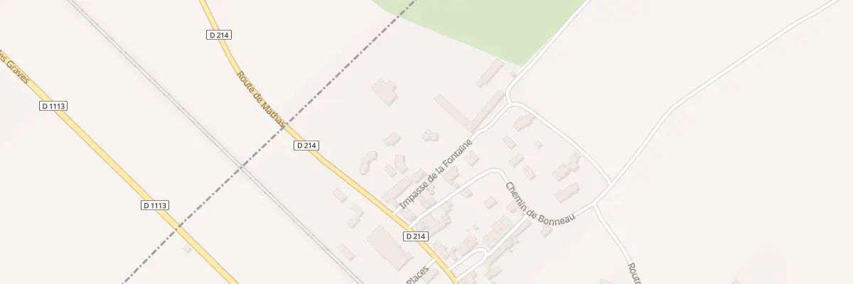 Plan du 61 Av Maurice de la Chatre à Arbanats