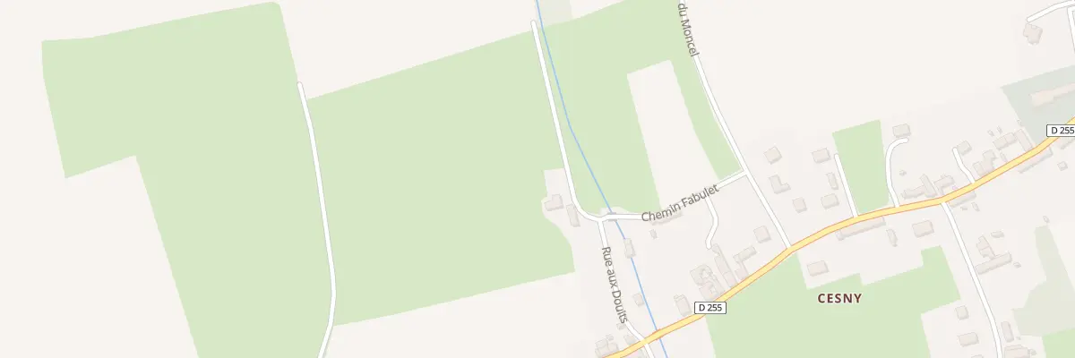 Plan du 3 Che Fabulet à Cesny-les-Sources