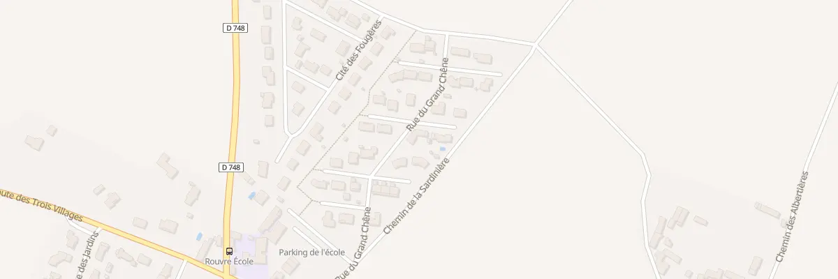 Plan du 2 All des Noyers à Germond-Rouvre