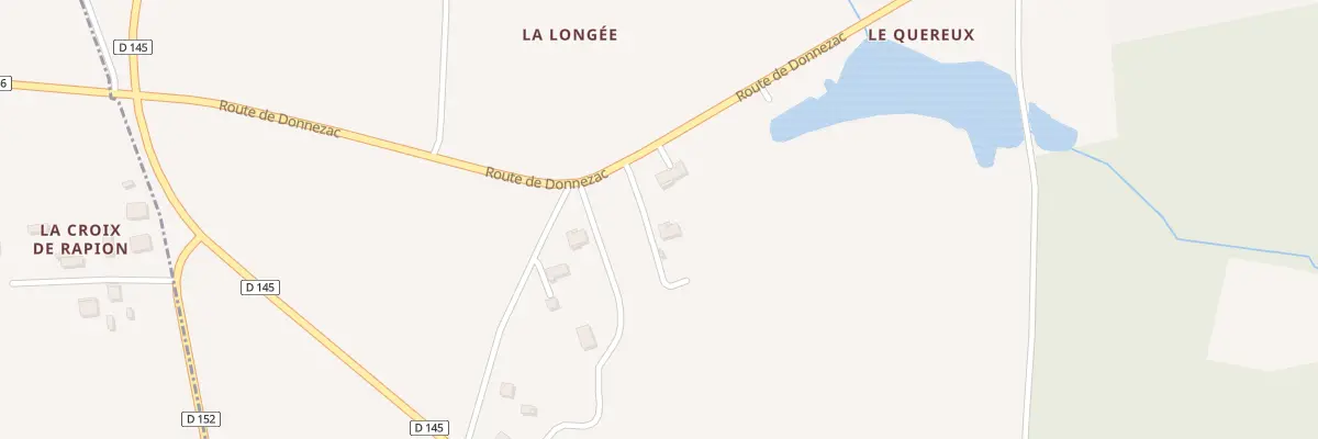 Plan du 31 Rte de Donnezac à Corignac