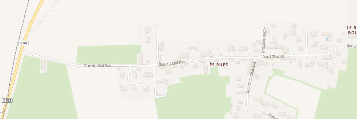 Plan du 202 Rue du Mal Pas à Boulon