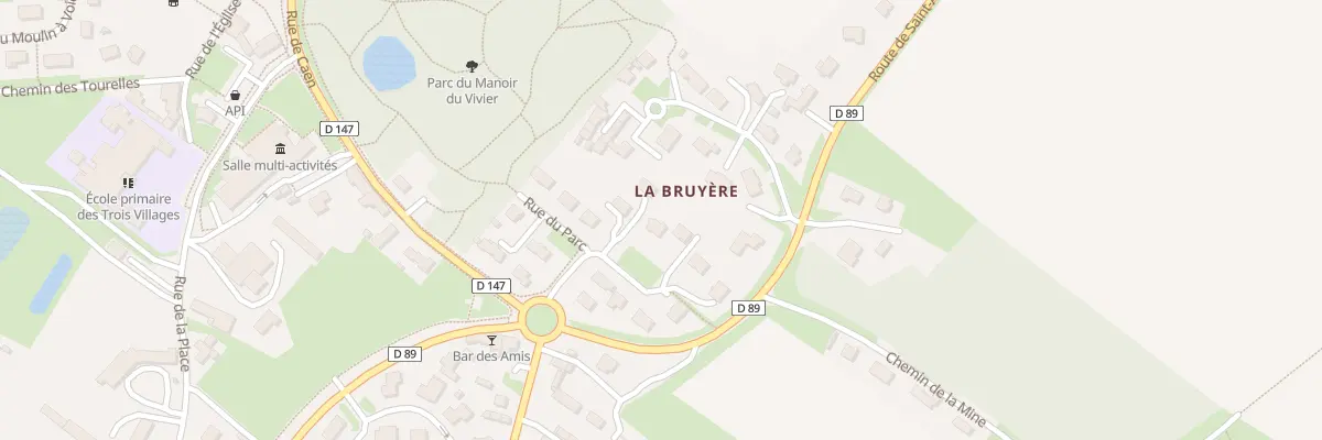 Plan du 11 Rue de la Fontaine à Feuguerolles-Bully