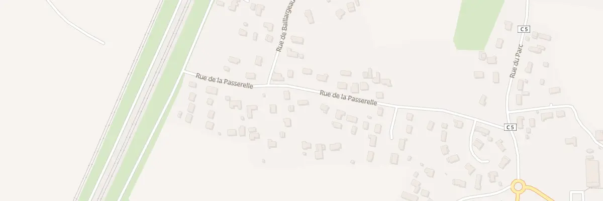 Plan du 37 Rue de la Passerelle à Gauriaguet