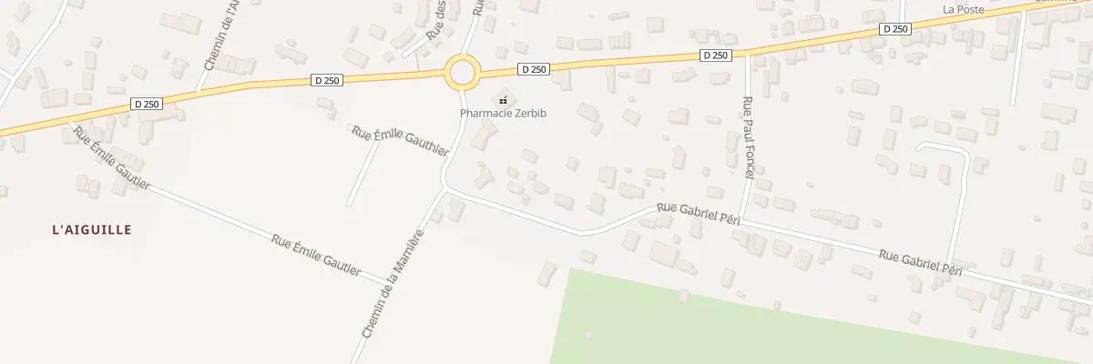 Plan du 36 Rue Gabriel Péri à Saint-Yzan-de-Soudiac