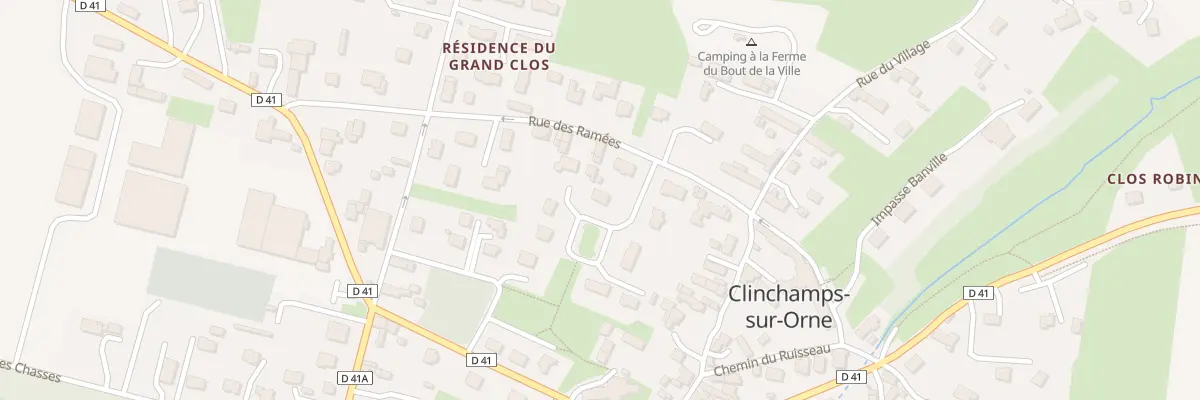 Plan du 4 Rue Sycomores à Laize-Clinchamps
