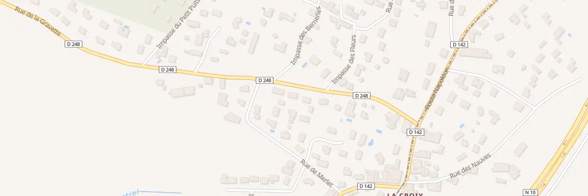 Plan du 40B Rue de la Gravette à Cubnezais