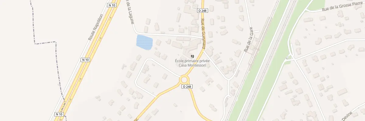 Plan du 8 Rue du Pin Franc à Gauriaguet