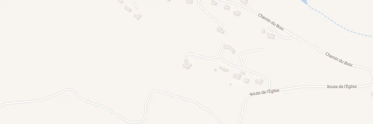 Plan du 1485 Rte de l’Eglise à Caubios-Loos