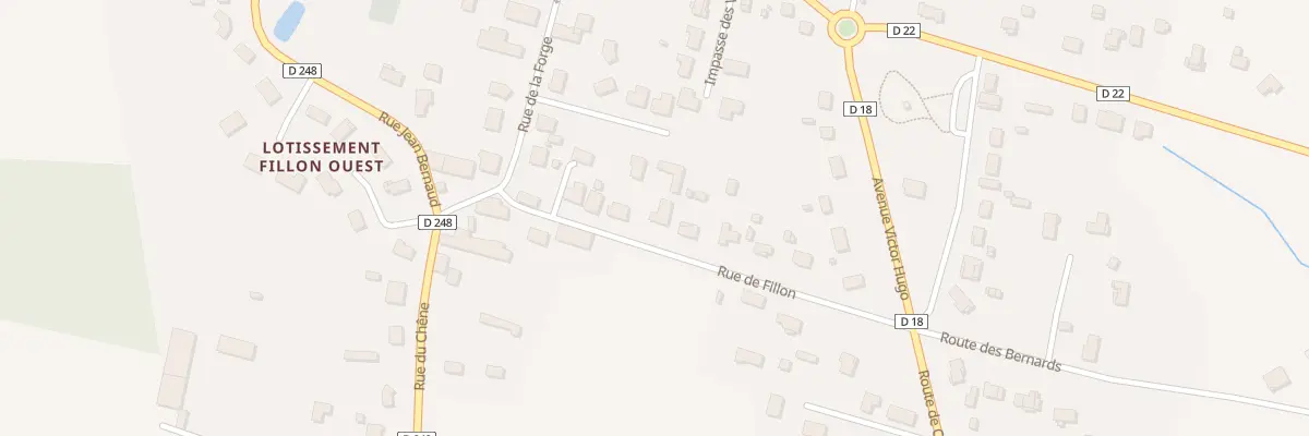 Plan du 138 Rue de Fillon à Saint-Mariens