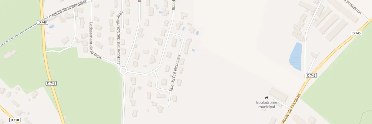 Plan du 19 Rue du Pré Nouveau à Champdeniers