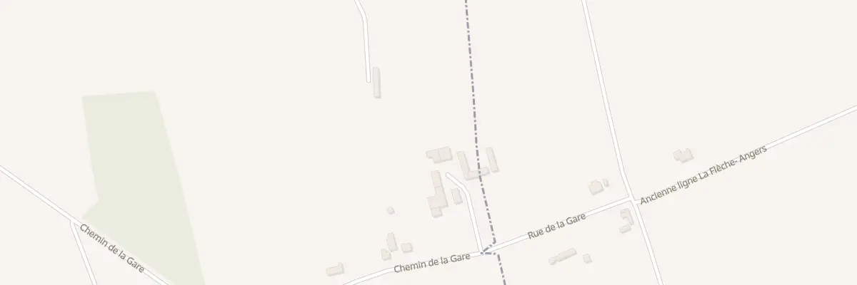 Plan du 101 Che de la Gare à Rives-du-Loir-en-Anjou