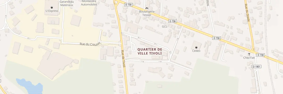 Plan du 20 Rue des Landes de la Tuilerie à Montendre