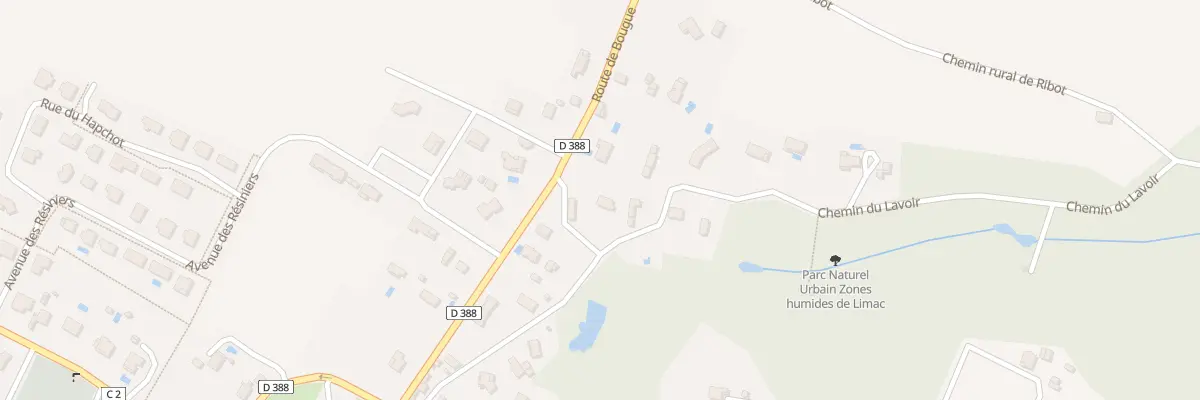Plan du 248 Rte de Bougue à Laglorieuse