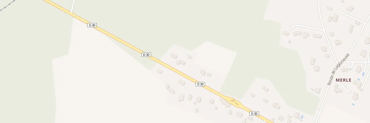 Plan du 388 Rte de Mont de Marsan à Artassenx