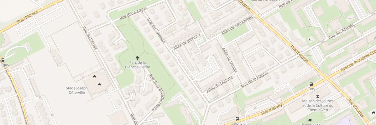 Plan du 14 Rue du Cotentin à Caen