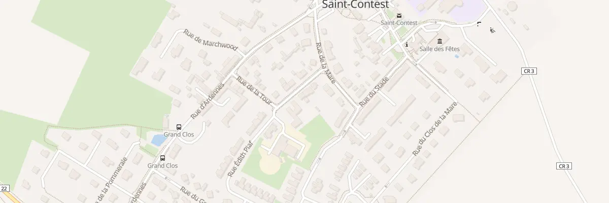 Plan du 10 Rue de la Tour à Saint-Contest
