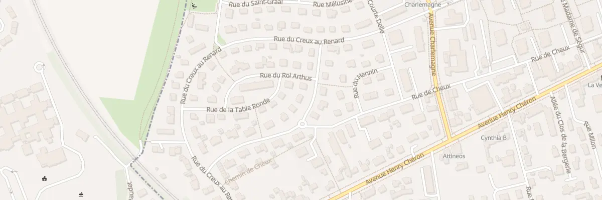 Plan du 21 Rue du Vallon de Bretteville à Caen