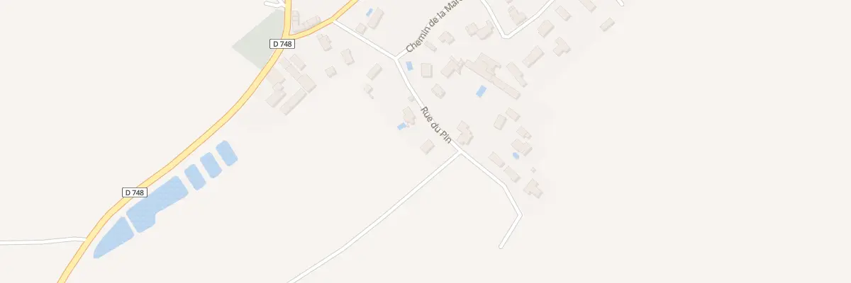 Plan du 36 Rue du Pin à Germond-Rouvre