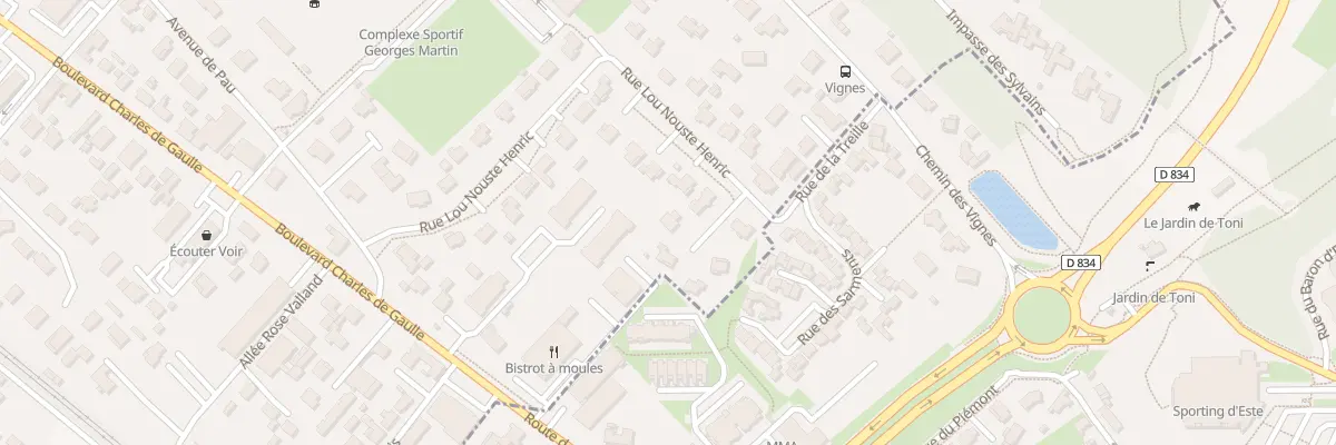Plan du 9 Rue Lou Nouste Henric à Lons